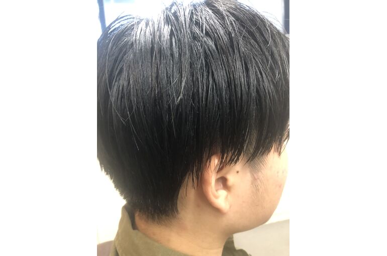 メンズ韓流マッシュ