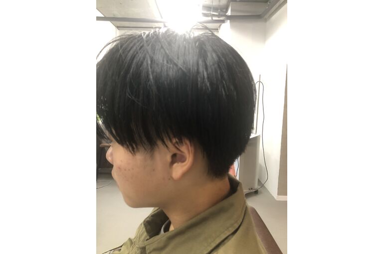 メンズ韓流マッシュ