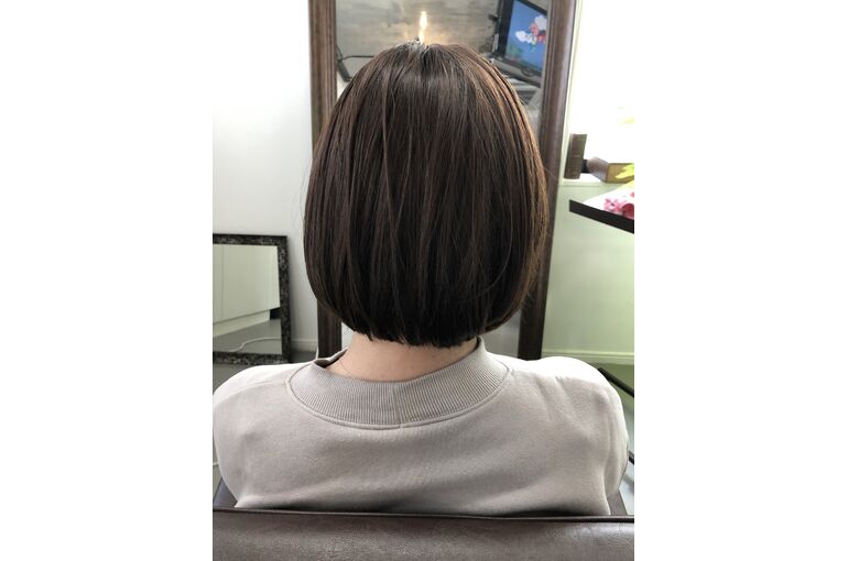 変身後の髪型